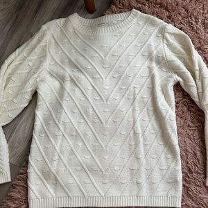 Off white sweater
